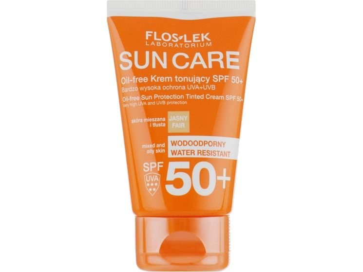 Солнцезащитный крем для лица Floslek SUN CARE Oil-free, SPF 50+ #1