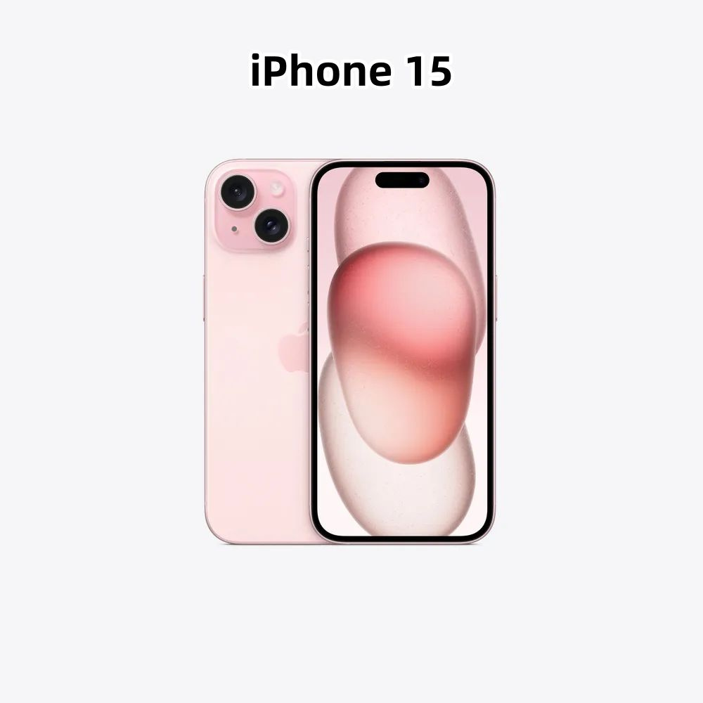 Apple Смартфон iPhone 15 CN 6/512 ГБ, светло-розовый