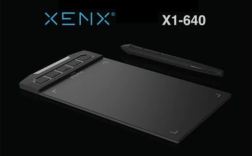 Графический планшет X1-640, A5, Android, Windows, 8192 уровня
