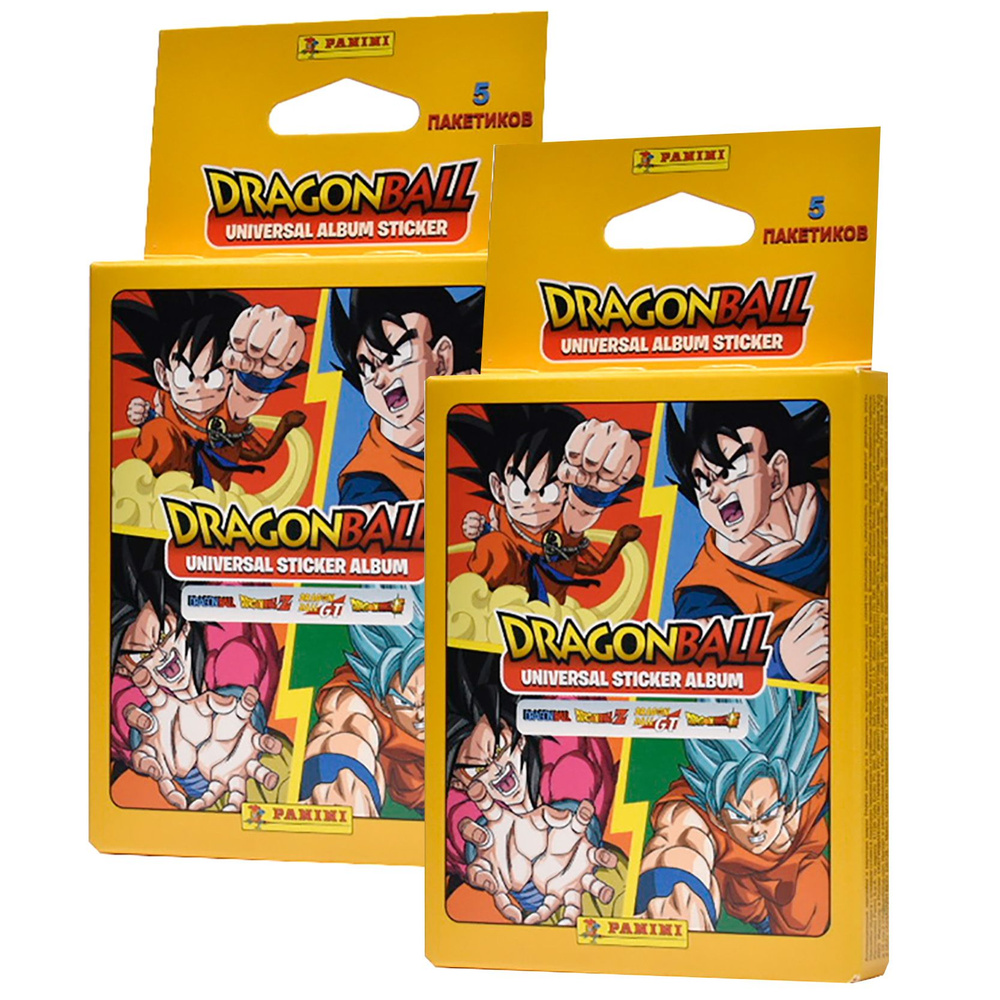 Panini / Наклейки Панини Dragon Ball ЖЕМЧУГ ДРАКОНА 2023, 10 пакетиков, 50 наклеек  #1