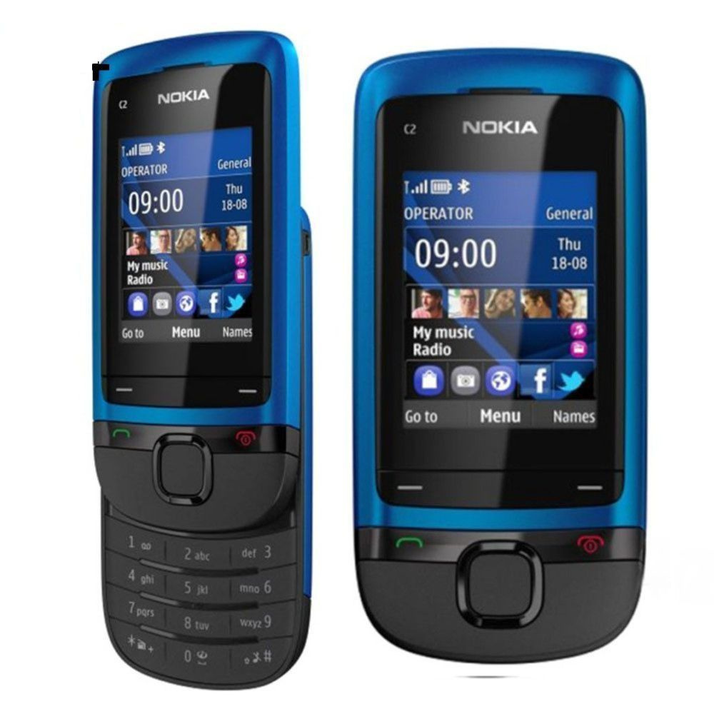 Мобильный телефон Nokia C2-05, синий