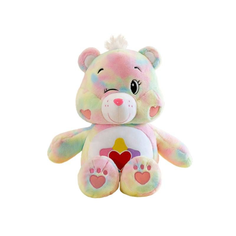 Игрушка Care Bears коллекционная плюшевая мишка в радужных цветах ...