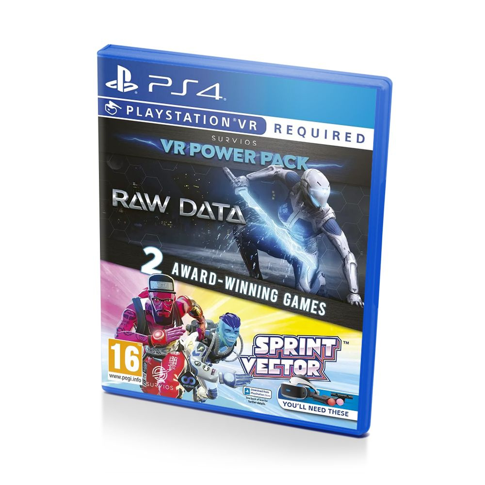 Игра Survios VR Power Pack - Raw Data + Sprint Vector (PlayStation 4 VR,  Английская версия) купить по низкой цене с доставкой в интернет-магазине  OZON (1361762378)