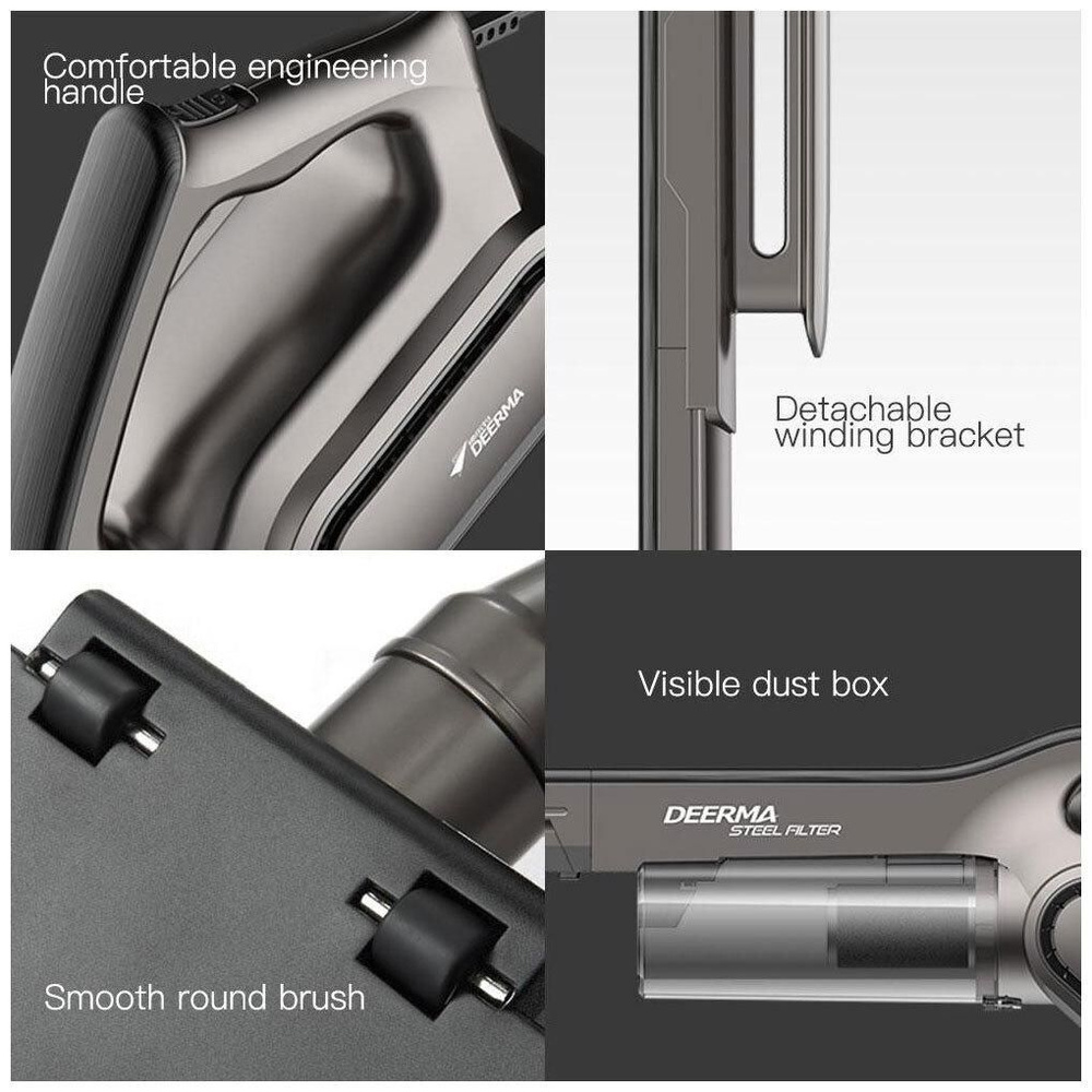 Пылесос DEERMA DX700S - купить с доставкой по выгодным ценам в интернет ...