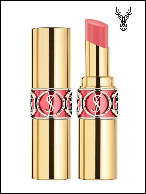Губная помада Сен-Лоран Маленький круглый тюбик губной помады нового ...