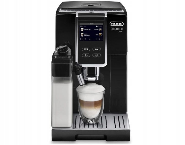 Автоматическая кофемашина DeLonghi Dinamica Plus, черный купить по ...