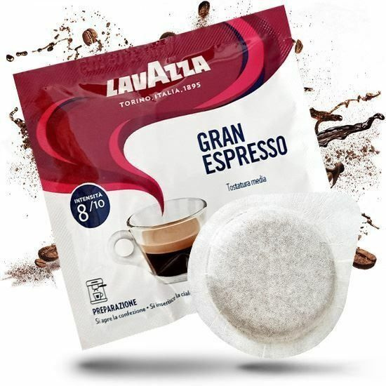 Кофе молотый в чалдах Lavazza Gran Espresso, 150 шт #1