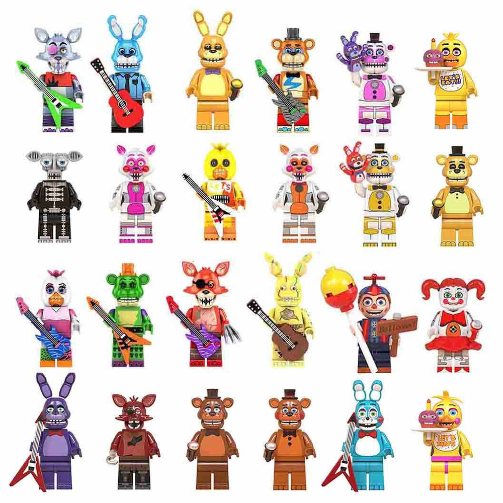 Фигурка деталей Минифигурки ФНАФ (FNAF/Five Nights at Freddy's-Hot Game ...