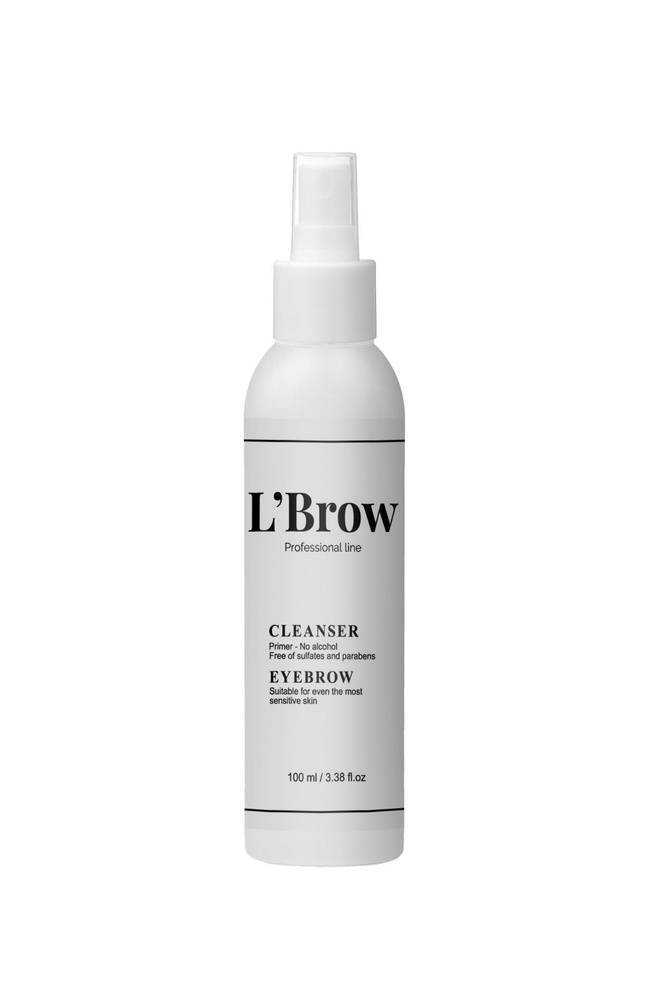 Обезжириватель Cleanser для бровей LBrow 100 мл - купить с доставкой по ...