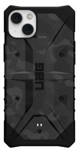 Чехол Uag Pathfinder SE Camo для iPhone 14 Plus 6.7", цвет черный камуфляж (Midnight Camo)  #1