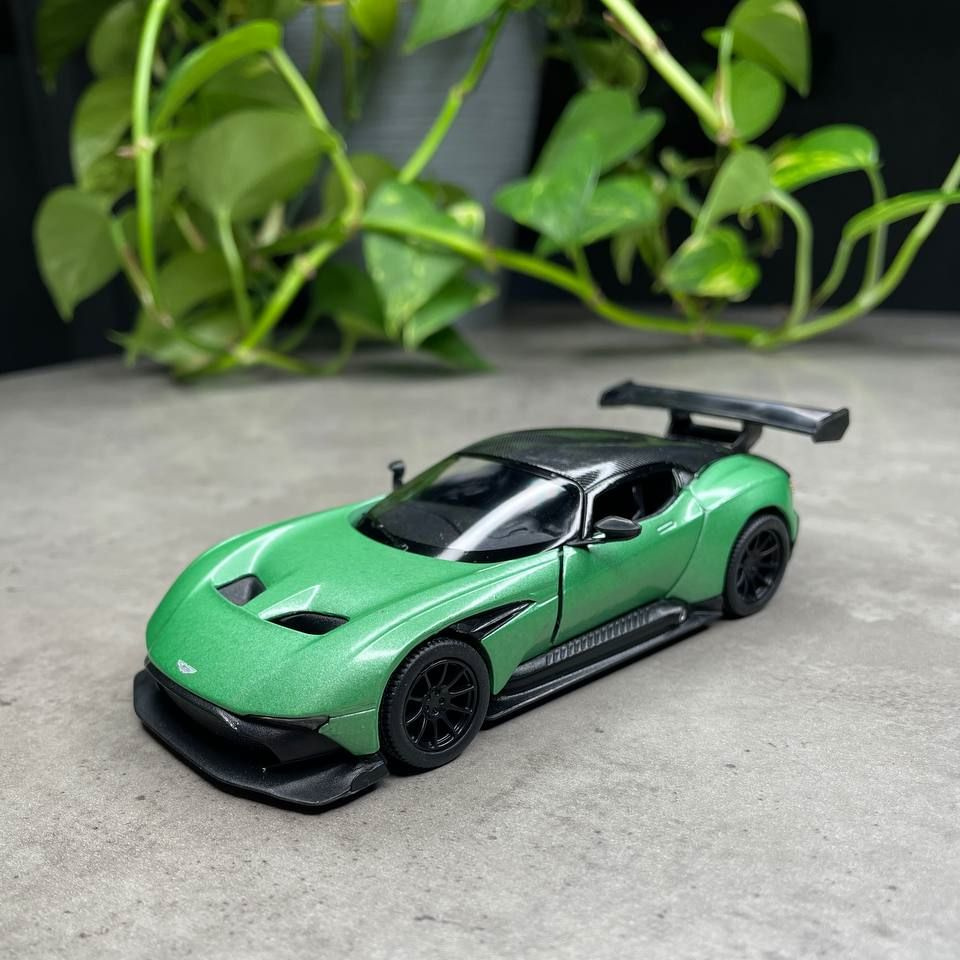 Металлическая машинка Астон Мартин Вулкан Aston Martin Vulcan Kinsmart 1:38  5407DKT, инерционная, цвет Зеленый - купить с доставкой по выгодным ценам в  интернет-магазине OZON (539151874)