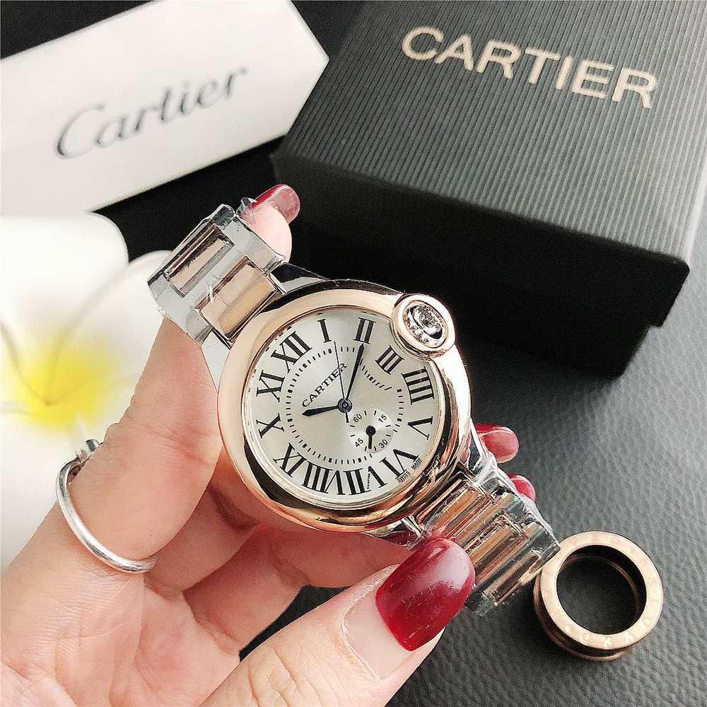 CARTIER драгоценность Часы наручные Кварцевые #1