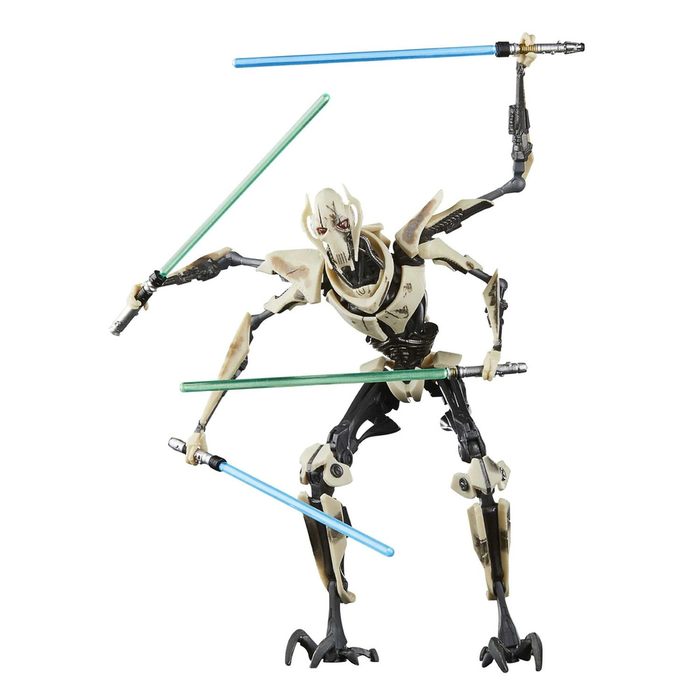 Фигурка Star Wars General Grievous 15 см 211897 - купить с доставкой по  выгодным ценам в интернет-магазине OZON (1400019088)