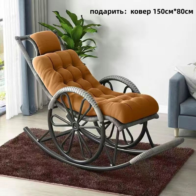 Кресло-качалка xs137, 50х55х80 см, Бархат купить по доступной цене с ...