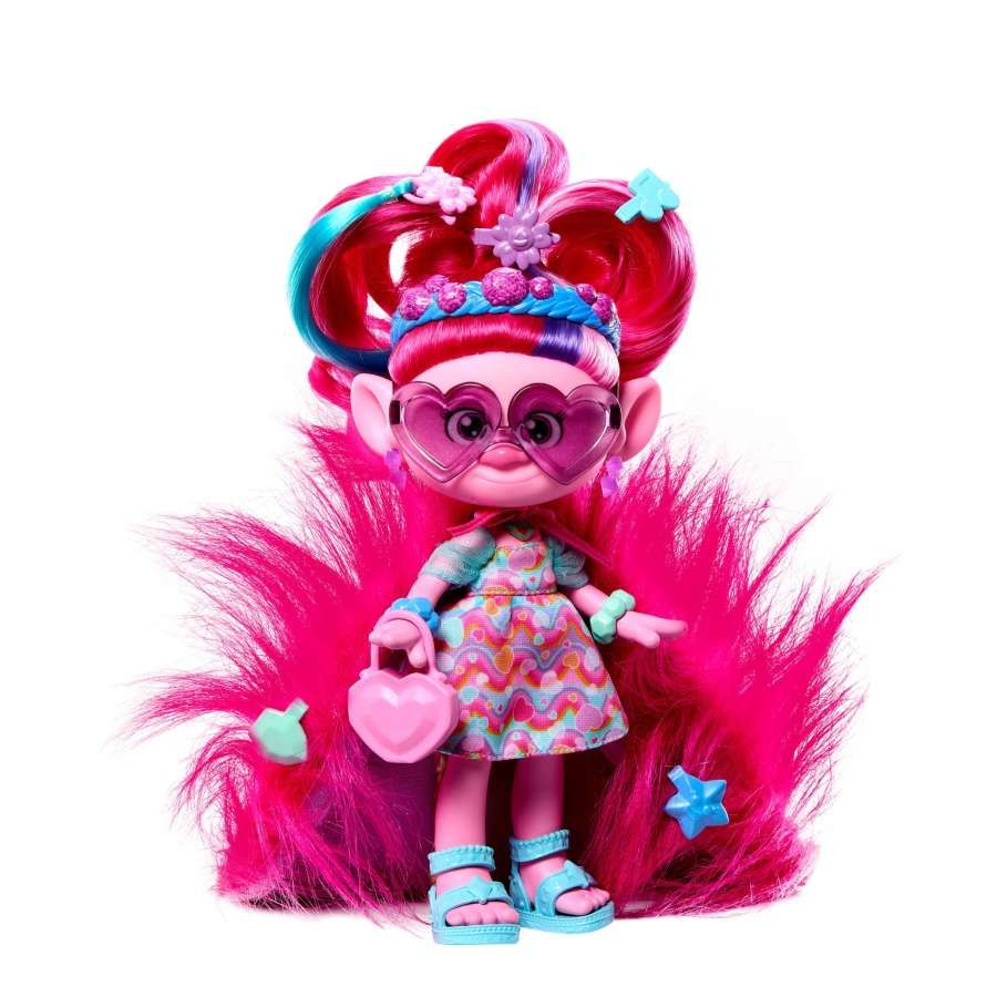 игрушка Dreamworks Trolls Band Together Hairsational Reveals Queen ...