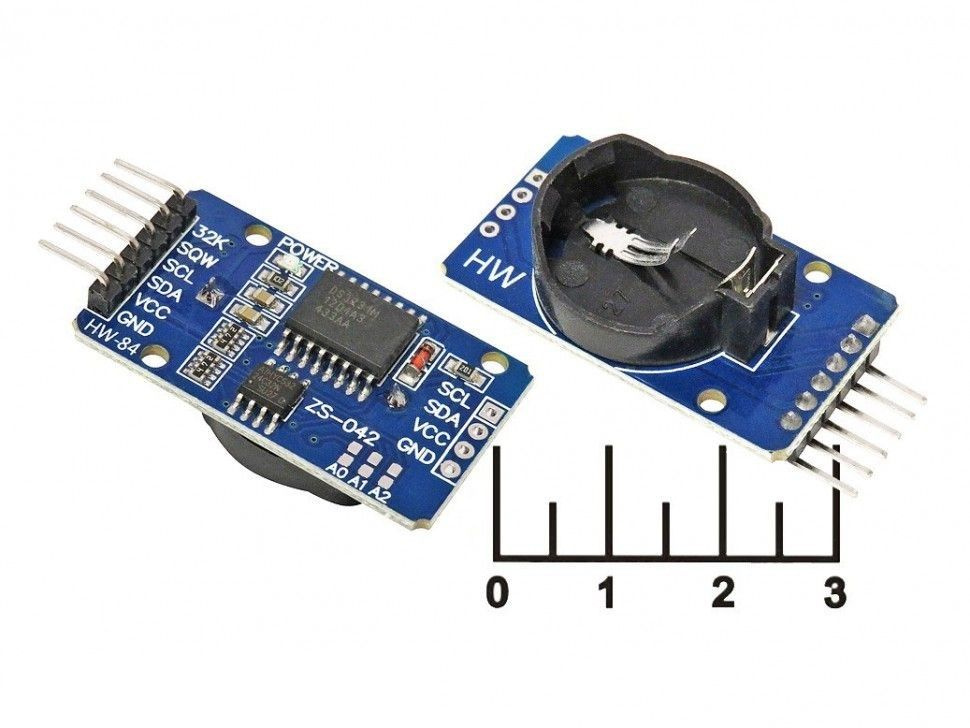 Радиоконструктор Arduino часы реального времени RTC DS3231 (WH-111) I2C ...