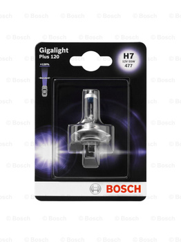 Bosch 1987301107 Gigalight Plus 120 Xenongas H7 12V/55W PX26d Set of 2