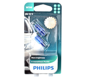 Philips X-Treme Vision W5W – купить в интернет-магазине OZON по
