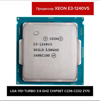 Intel xeon clearance lga 1151