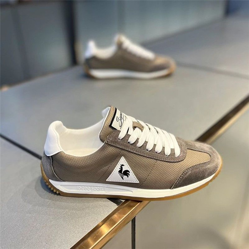 Tenis le coq sportif anos 80 femme sale beige