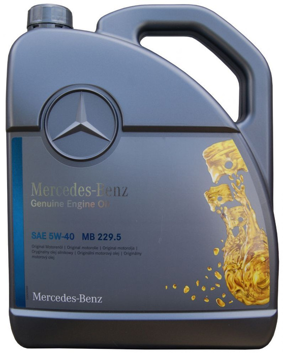 a000989530411fcce 1438169262 MERCEDES-BENZ Моторное масло AMG MB 229.5 SAE 0W-40