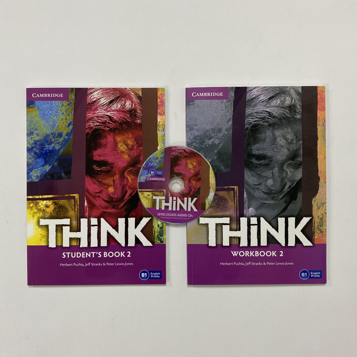 Think 2 B1, Student's Book, Workbook + CD (учебник, раб.тетрадь + диск ...