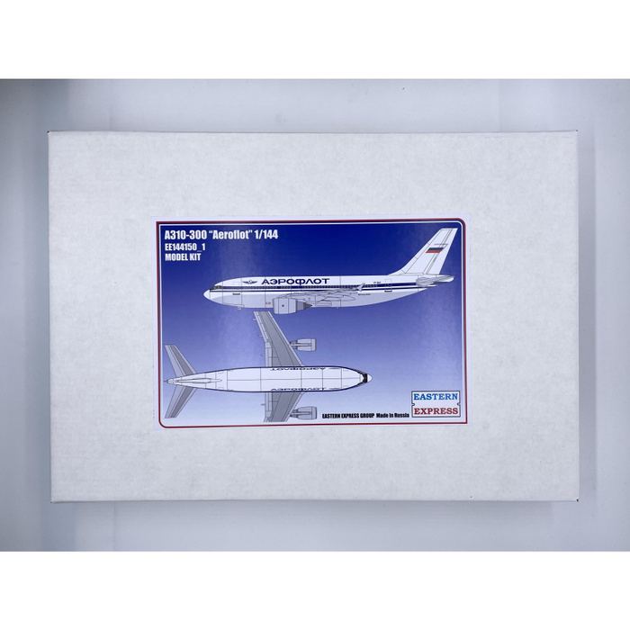 Сборная модель Авиалайнер A310-300 авиакомпания AEROFLOT, Восточный ...
