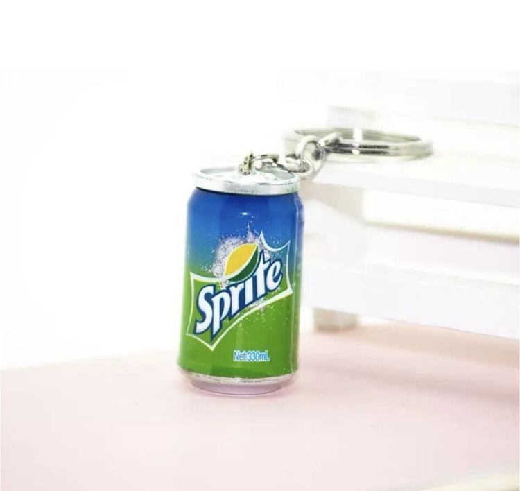 Брелок брелочек спрайт/ брелок напиток/ Банка Спрайта - купить с ...
