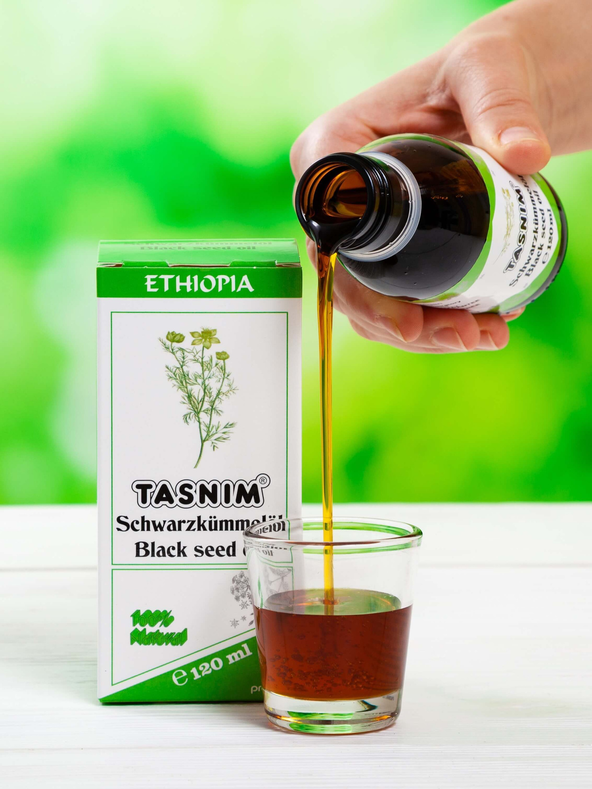 Масло черного тмина Эфиопское Nigella Sativa TASNIM (ТАСНИМ) первого ...