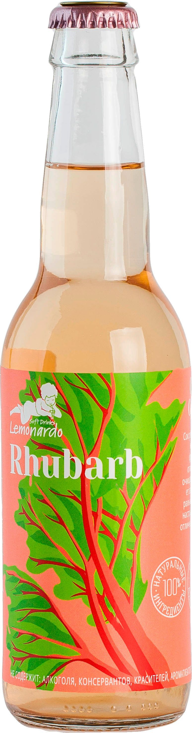 Натуральный лимонад из ревеня без сахара / Lemonardo Rhubarb