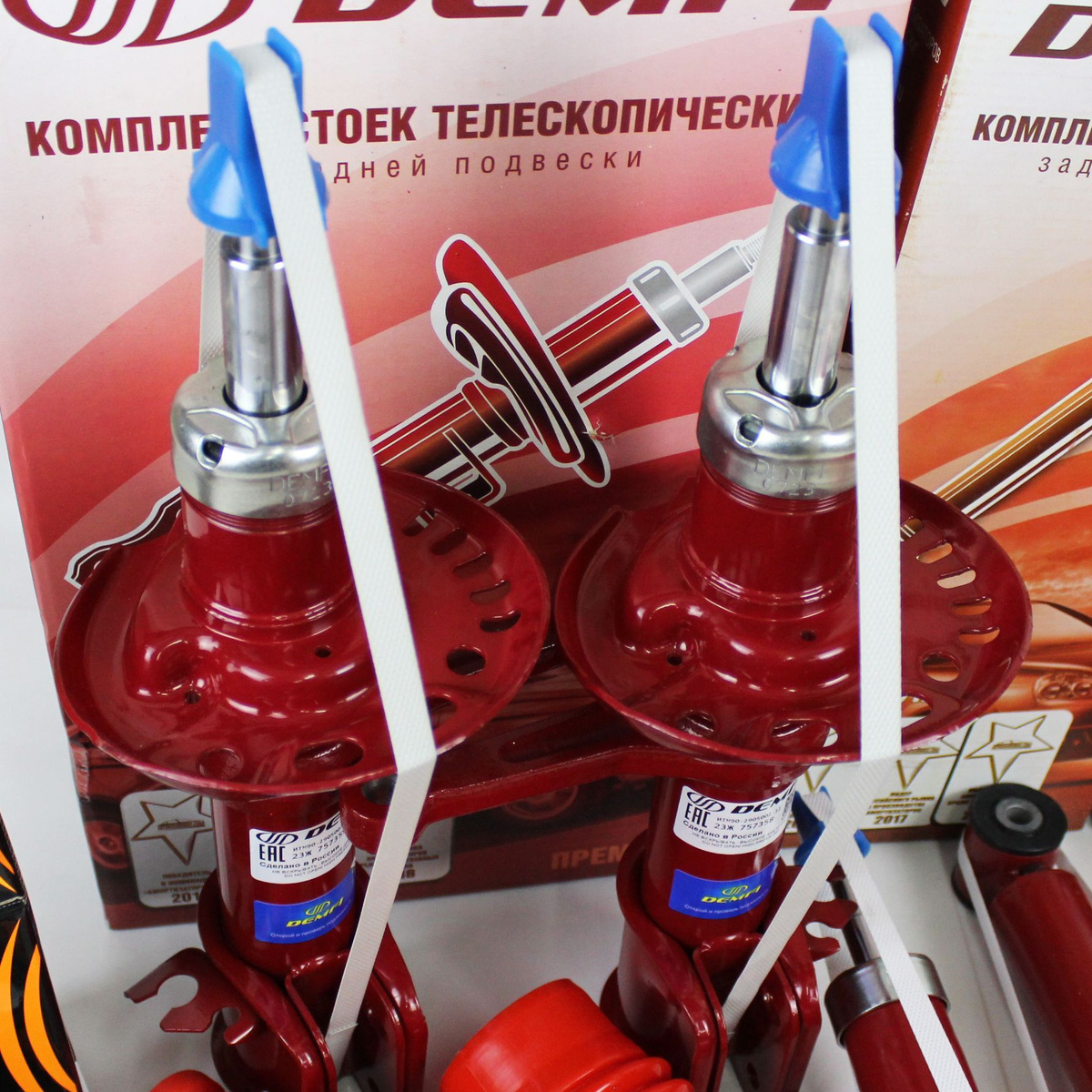 Комплект передних стоек и задних амортизаторов в сборе для Гранта ...