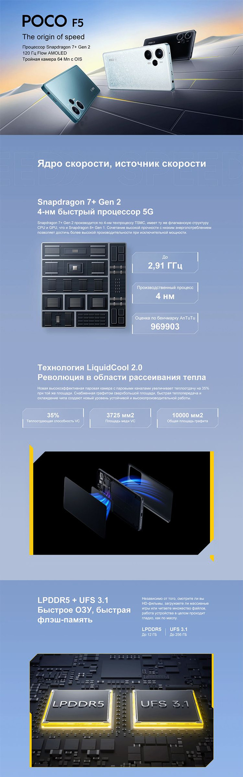 Смартфон Poco F5 - купить по выгодной цене в интернет-магазине OZON  (1003348985)