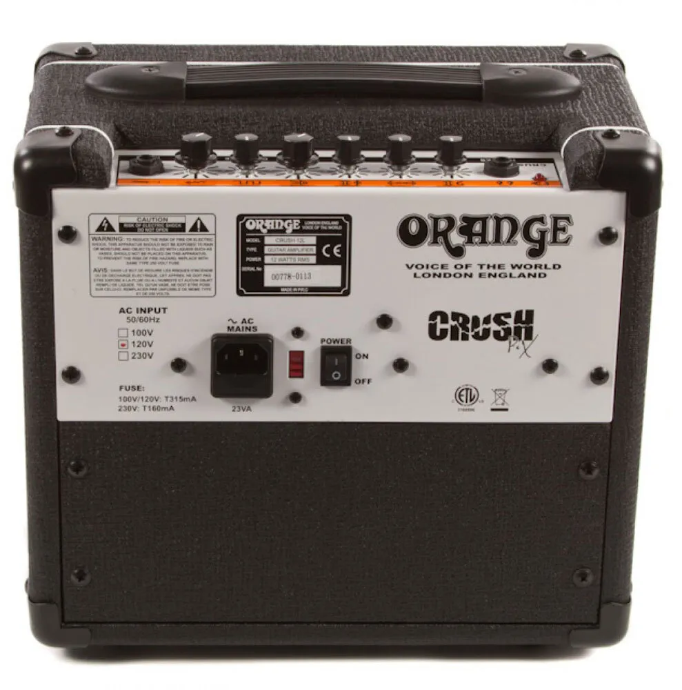 Orange Crush 12 комбоусилитель для электрогитары, 12 ватт, 1х6", оранжевый, 1x6, фото 4