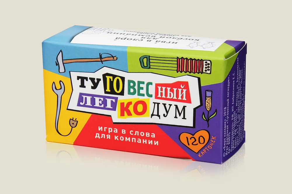 Игра карточная Туговесный легкодум #1