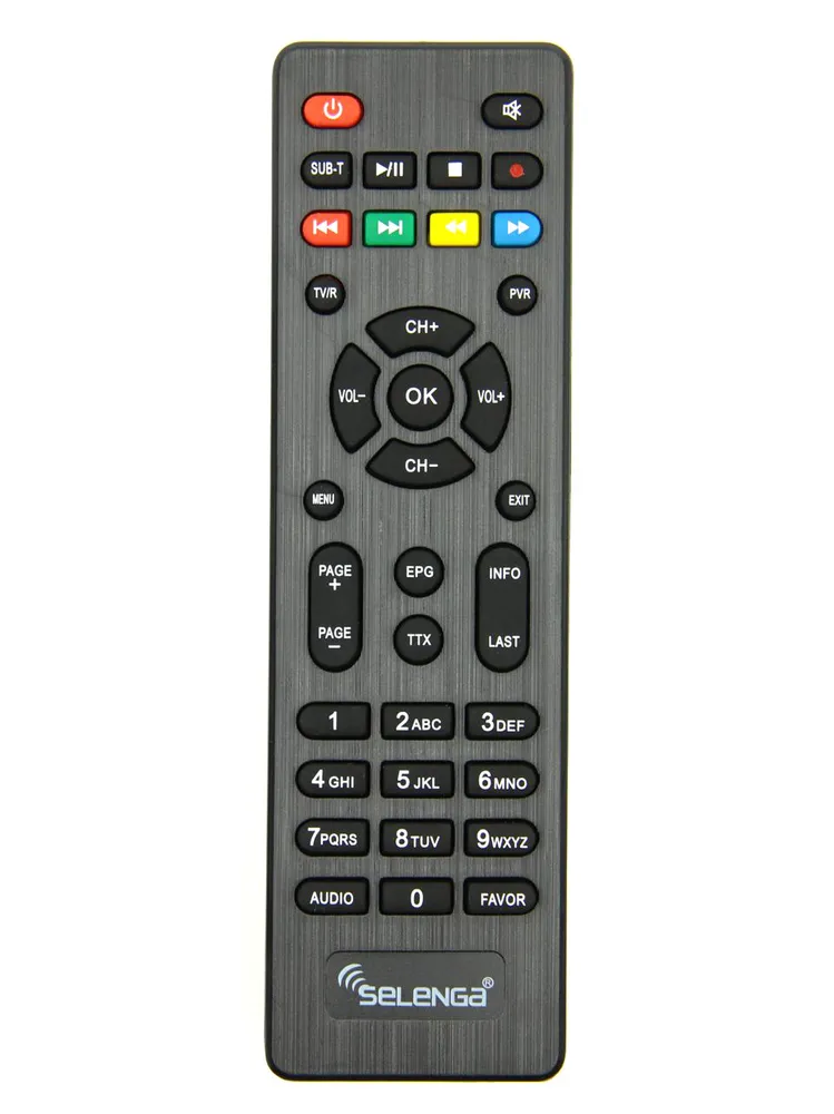 Универсальный пульт ДУ для DVB-T2 приставок SELENGA HD950D/T20DI/T68D/T69M/HD980, совместим с приставками World Vision, вариант, фото 3