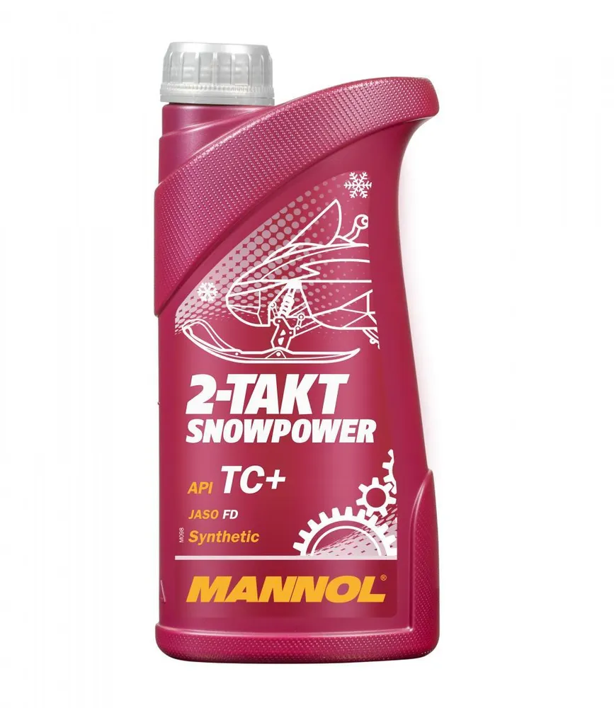 MANNOL 2-Takt Snowpower 7201 Не подлежит классификации по SAE Масло моторное, Синтетическое, 1 л, 1 л, фото 3