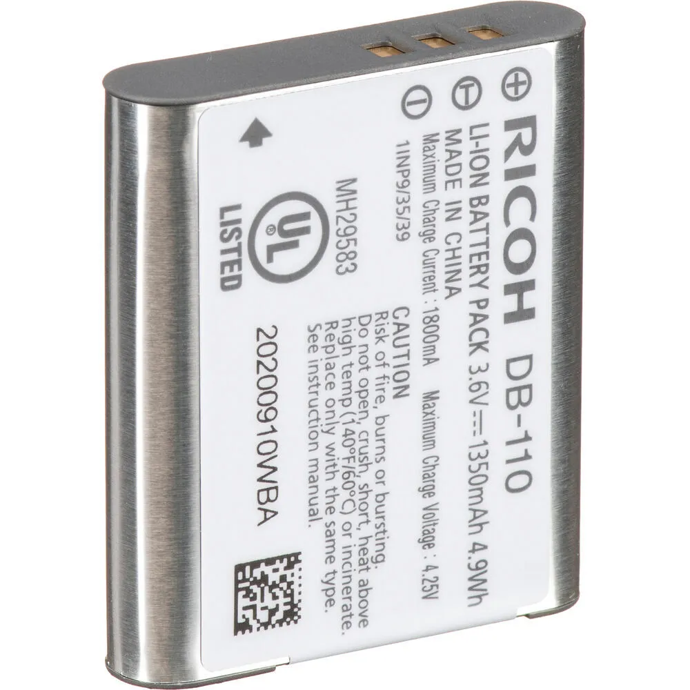 Аккумулятор Ricoh DB-110 для GR III и WG-6, вариант, фото 4