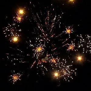 Римская свеча "Гжель" упаковка 4 шт., калибр 0.8", 8 залпов, 30 секунд, 30 метров, ОС5252 Огненный цветок, 4 шт, 30 м, фото 5