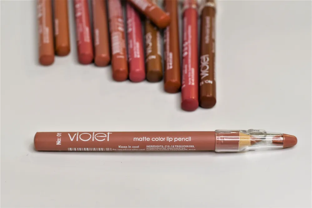 Набор карандашей для губ VIOLET, фиолетовый, фото 5