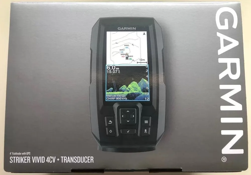 Эхолот Garmin STRIKER Vivid 4cv (с датчиком GT20-TM), Эхолот STRIKER Vivid 4CV, фото 6