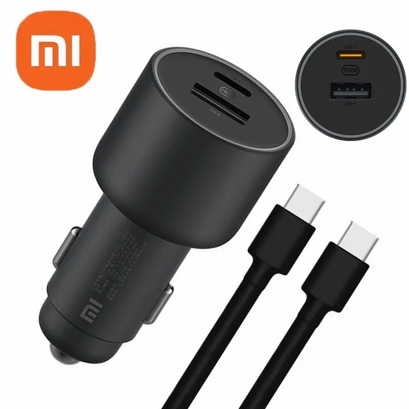 Зарядка в прикуриватель автомобильная Xiaomi 100W. Быстрая зарядка в прикуриватель, 100 Вт, фото 4