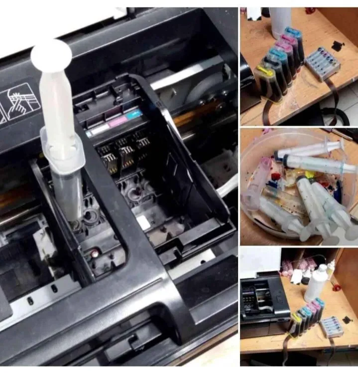 Промывочная сервисная жидкость (раствор) для струйного принтера Epson, для промывки картриджей и печатающей головки YARKOSERVICE 250мл, 250 мл, фото 6