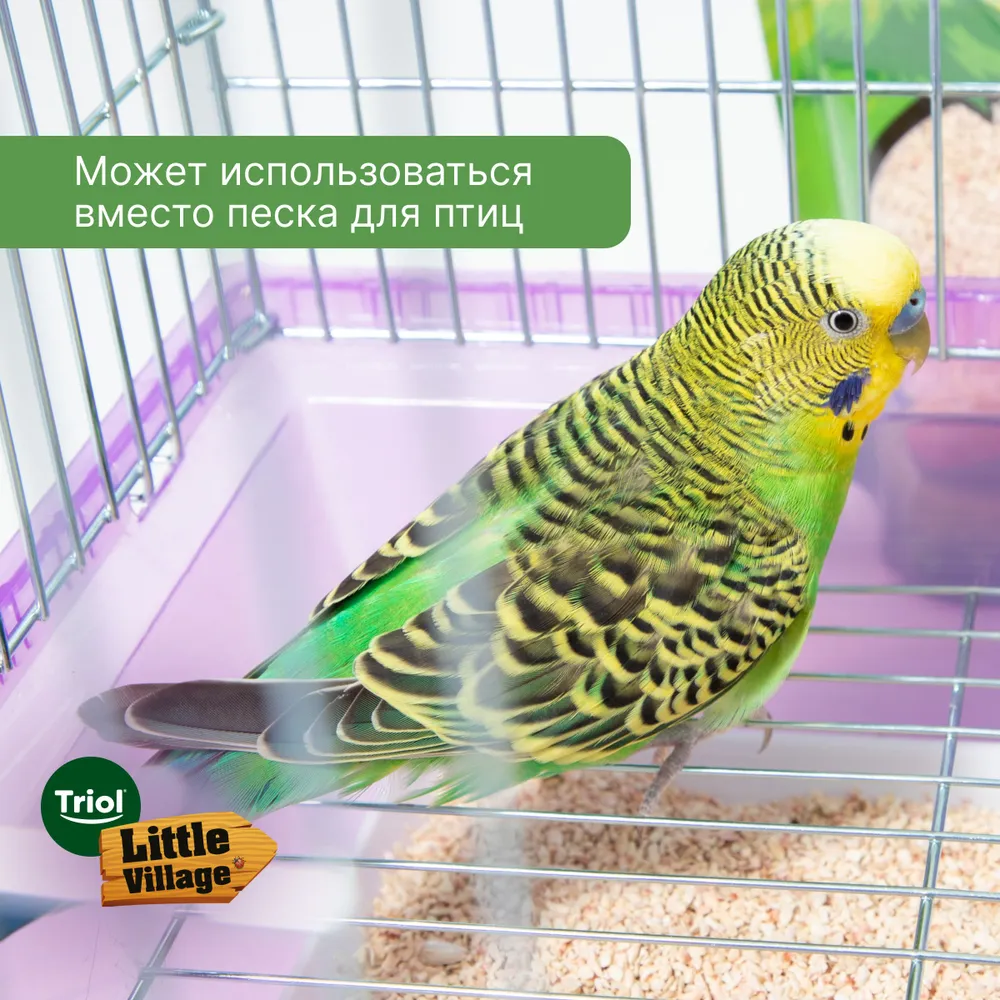 Наполнитель кукурузный для грызунов и птиц Triol, 3 л, 3 л, фото 3