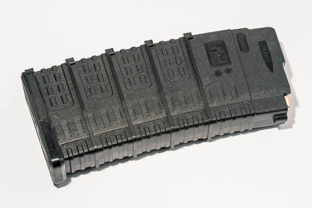 Магазин PUFGUN для Вепрь-308 на 25 патронов 7,62х51, Черный (VP308 25-25/B), 7.62x51, фото 2