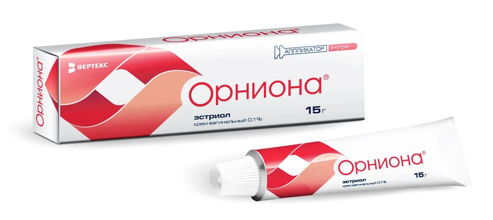 Орниона, крем вагинальный 0.1%, 15 г, 15 г