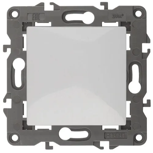 Выключатель 1-кл. СП Эра Elegance 14-1101-01 10А IP20 250В 10AX механизм бел. Эра, ЭРА Б0034207