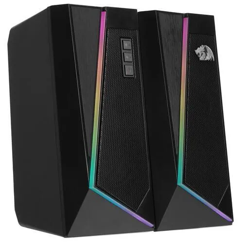 Акустическая система 2.0 Defender Redragon Anvil черный, 6W, питание от USB (77878)