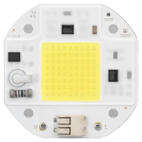 Высокомощный COB светодиодный чип 50W холодный белый свет для DIY освещения без пайки и драйвера, 22