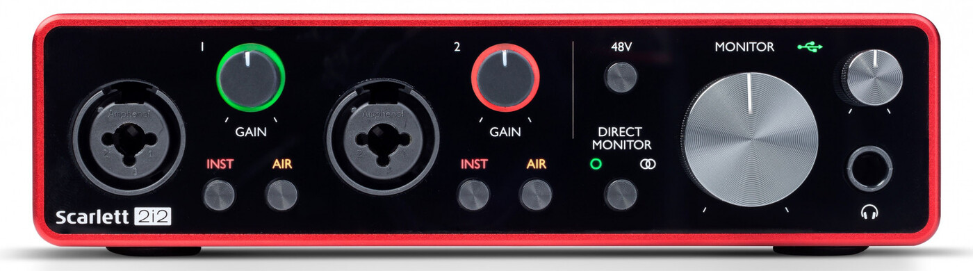 FOCUSRITE Scarlett 2i2 3rd Gen аудио интерфейс купить на OZON по