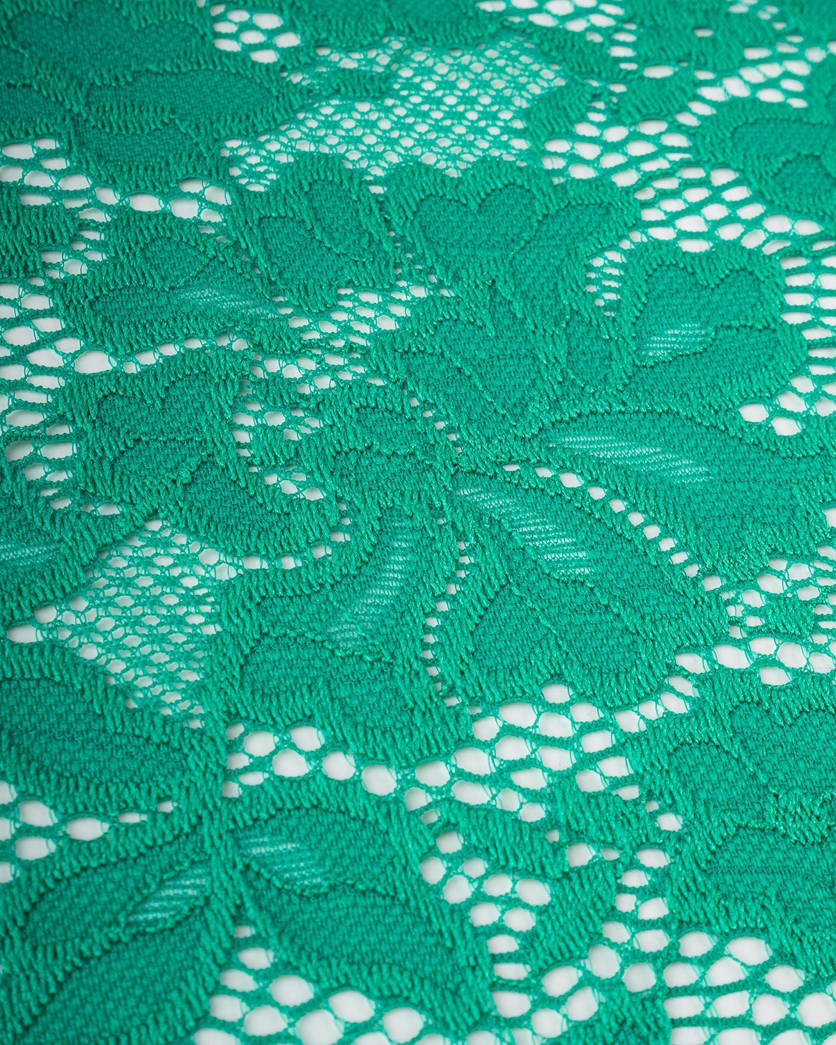 Ткань Гипюр стрейч Пион для шитья одежды и рукоделия, отрез гипюра 2 м ...